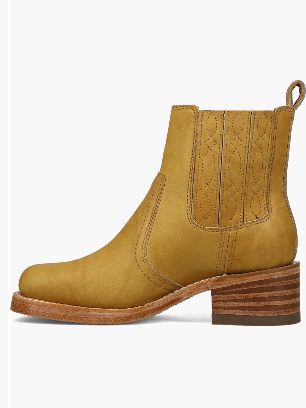FRYE Campus Platform Chelsea Boot Banana size 8 Brand new - Picture 3 of 16